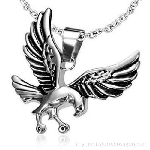 Eagle Stainless Steel Pendant with Never Tarnish, OEM and ODM Orders Welcomed